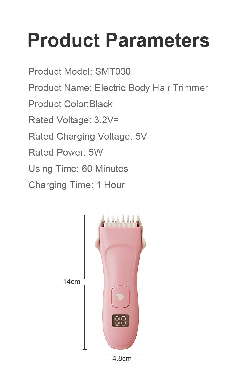 Women's Bikini Body Hair Lady Shaver - KuzuSHOP