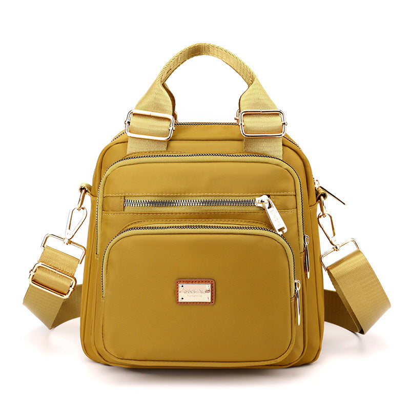 Urban simple 2022 autumn and winter new women's bag trendy primary and secondary school student bag nylon bag single shoulder double shoulder handbag - KuzuSHOP