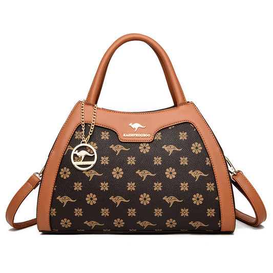 Bag women's bag new 2024 Messenger bag women's single shoulder bag women's fashion women's atmospheric handbag women's one piece delivery - KuzuSHOP