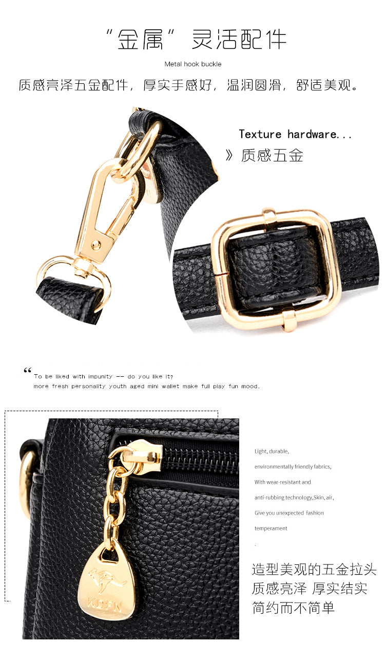 Bag women's bag new 2021 Messenger shoulder bag women's fashion crocodile pattern small bag small square bag Europe and America