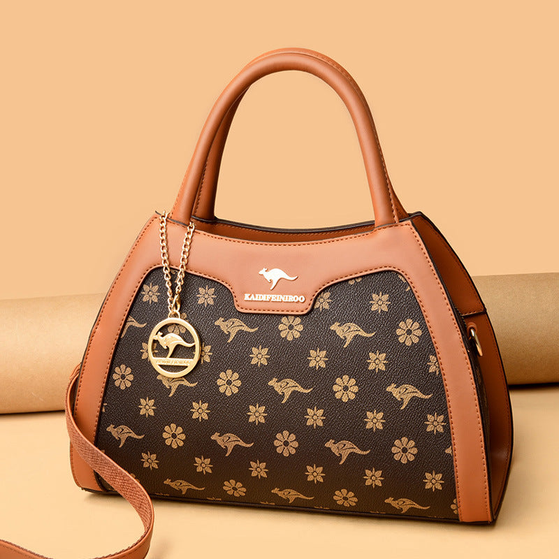 Bag women's bag new 2024 Messenger bag women's single shoulder bag women's fashion women's atmospheric handbag women's one piece delivery - KuzuSHOP
