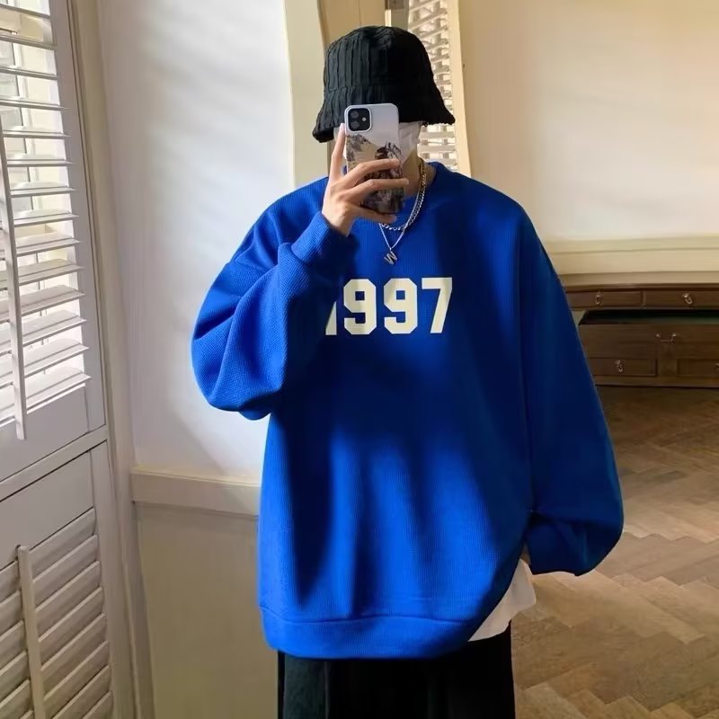 Plus Size Loose Round Neck All-matching Bottoming Shirt - KuzuSHOP