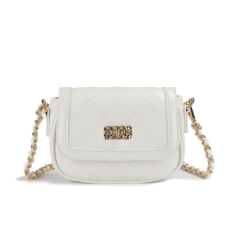 Wholesale new fashion women's bag 2024 small bag women's fashion shoulder bag Korean version Lingge ladies bag messenger bag