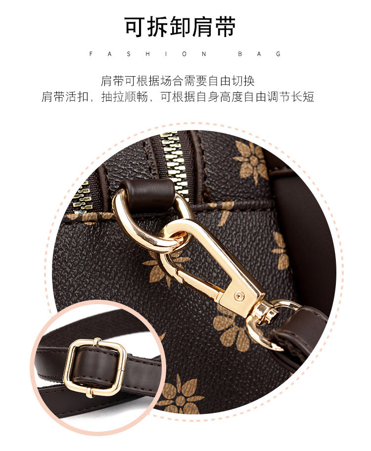 Bag women's bag new 2024 Messenger bag women's single shoulder bag women's fashion women's atmospheric handbag women's one piece delivery - KuzuSHOP