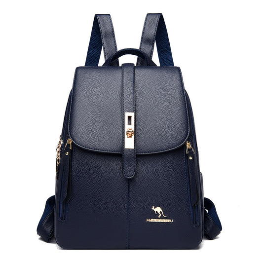 Chic Women's Casual Backpack - Trendy & Stylish - KuzuSHOP