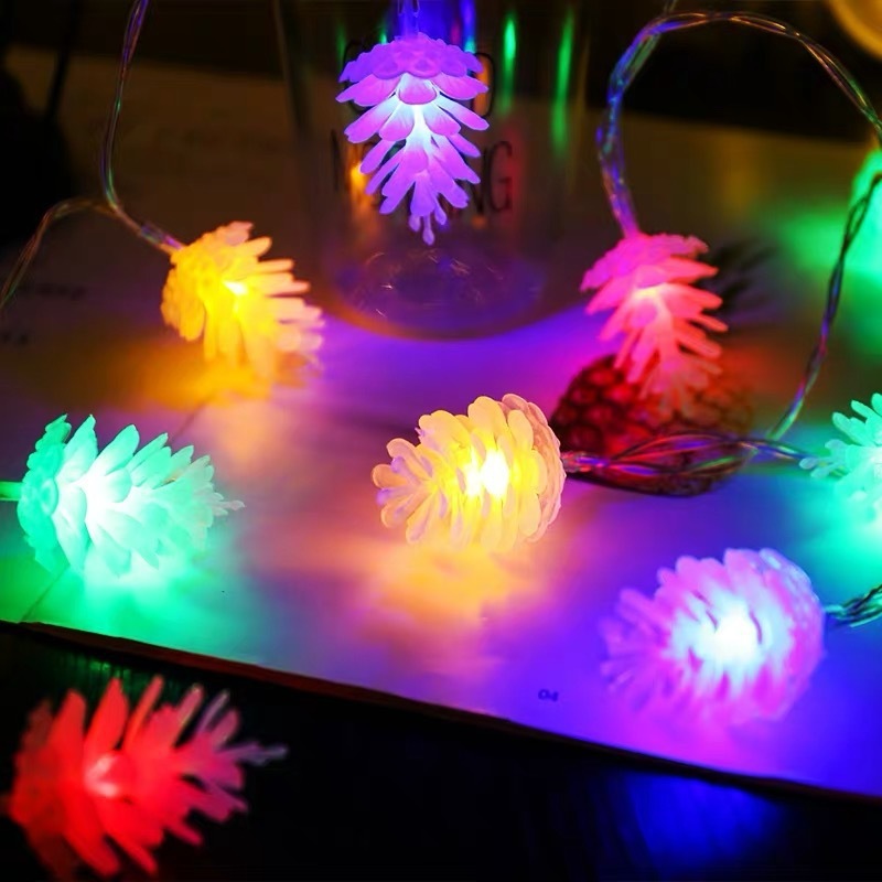 LED Simulation Transparent Pine Nut Light String - KuzuSHOP