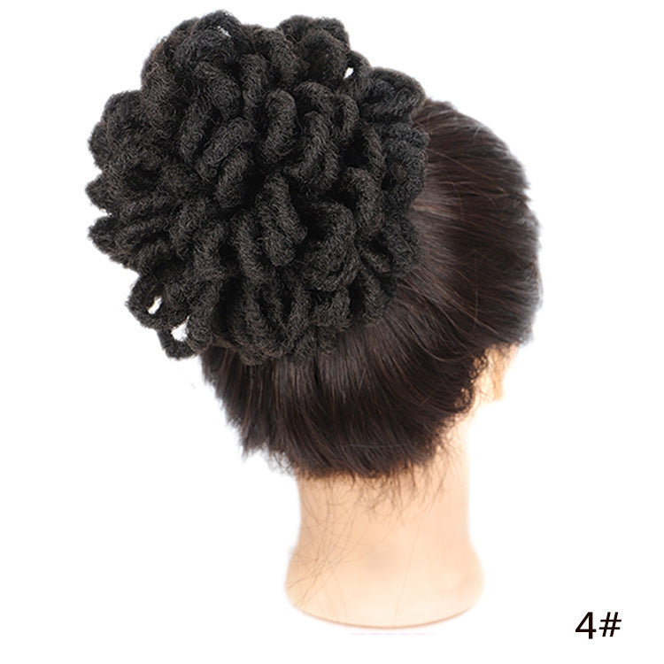African Wig Bun Hair Bag Drawstring Dreadlocks Afro Hair Bag - KuzuSHOP