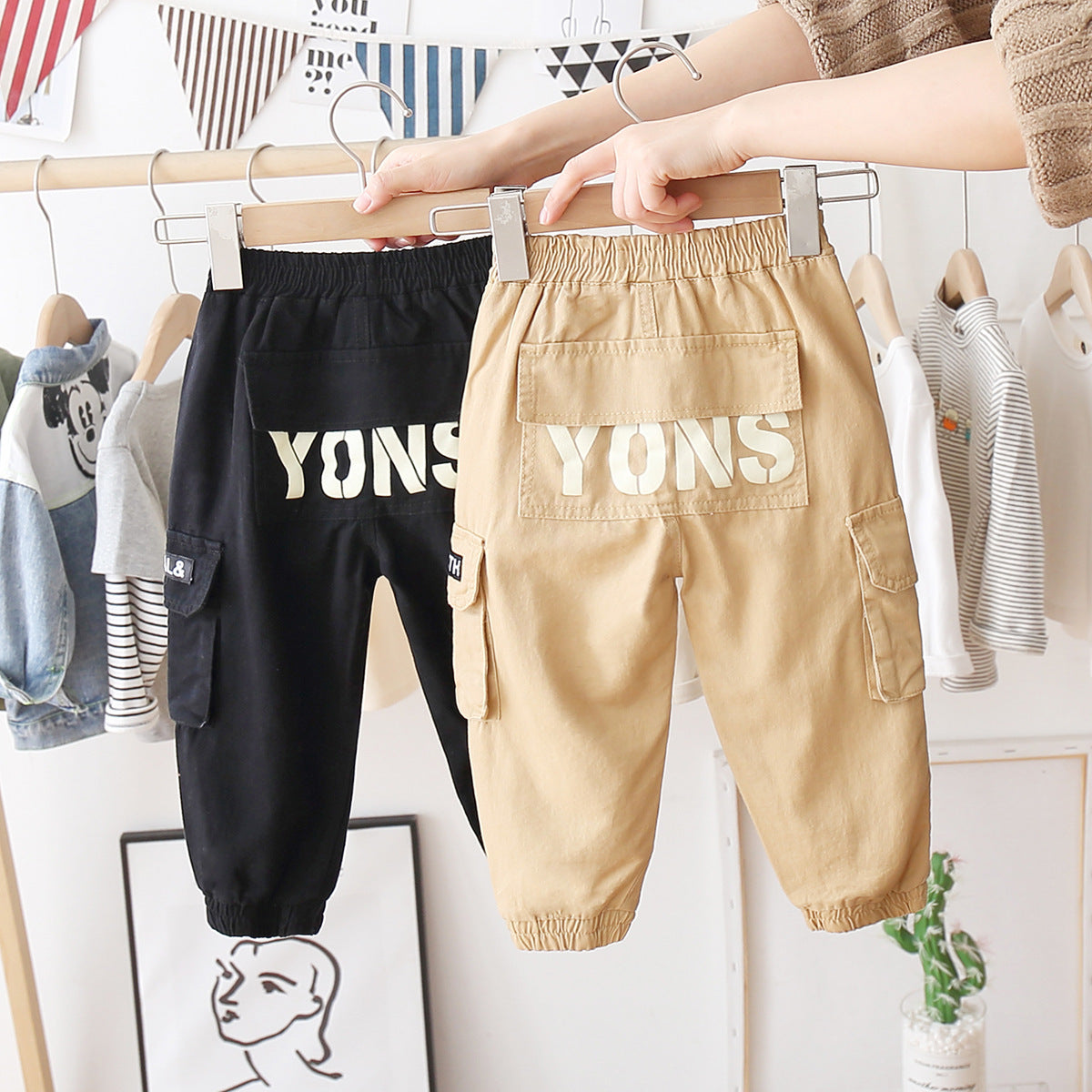 Spring And Autumn All-match Casual Pants Western Style Tooling Pants - KuzuSHOP