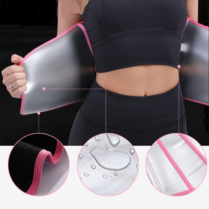 Waist Trainer For Women Back Support Band & Tummy Control Body Shaper Sweat Weight Loss Shapewear - KuzuSHOP