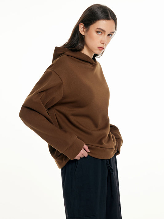 Casual Loose Long -sleeved Hooded Sweater - KuzuSHOP