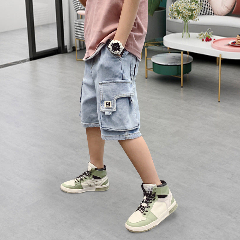 Casual Summer Thin Western Style Boy Shorts - KuzuSHOP