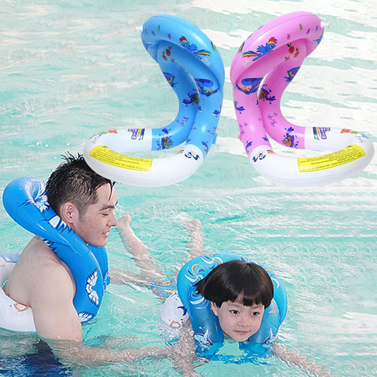 Happy Tour Thickened Double Airbag Swimwear - KuzuSHOP