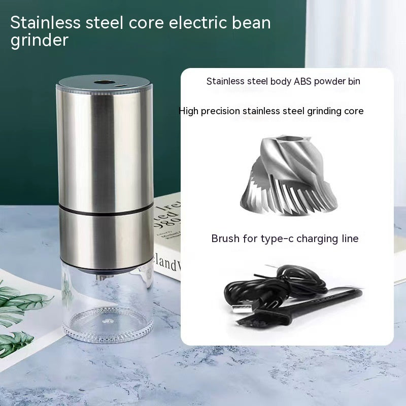Stainless Steel Coffee Grinder Electric Coffee Machine Top Quality - KuzuSHOP