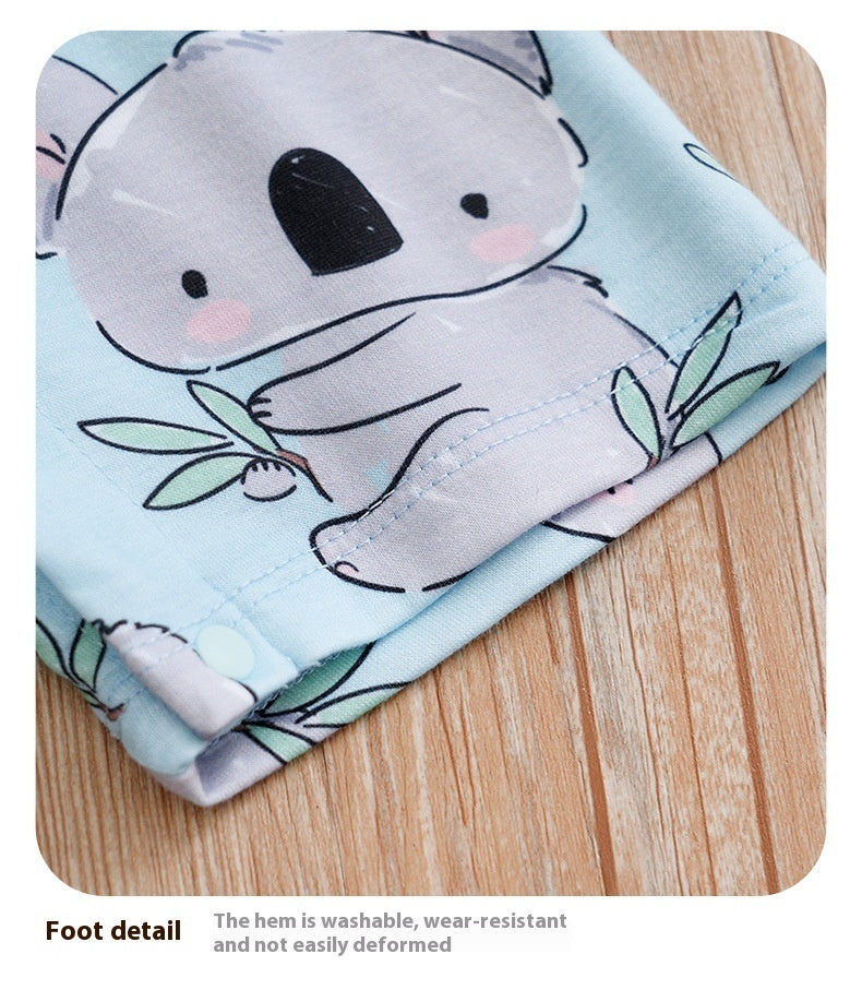 Summer New Baby Jumpsuit Full Printed Koala Baby - KuzuSHOP