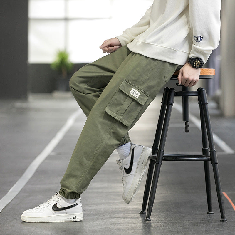 Cargo Pants Men Streetwear Joggers Casual Sweatpants Techwear Army Trousers - KuzuSHOP