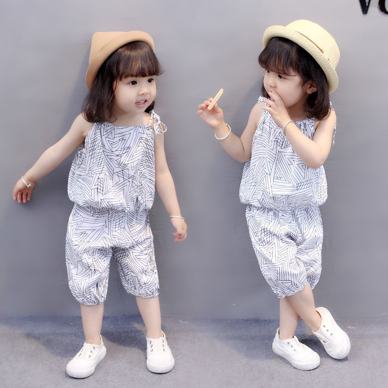 Summer Girl Camisole Kids Two Piece Set - KuzuSHOP
