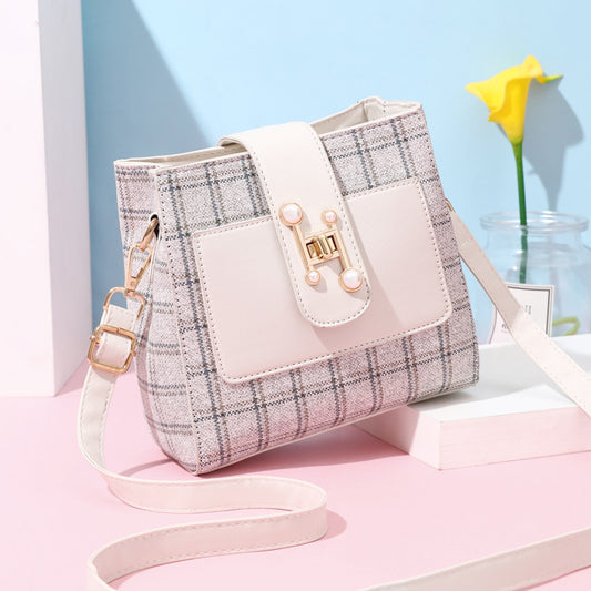 One-shoulder Crossbody Fashion Leisure Bucket Bag - KuzuSHOP