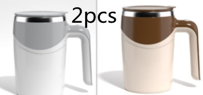 Rechargeable Model Automatic Stirring Cup Coffee Cup High Value Electric Stirring Cup Lazy Milkshake Rotating Magnetic Water Cup - KuzuSHOP