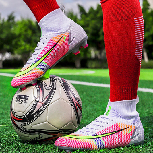 Men's New High Top Fashion Football Shoes - KuzuSHOP