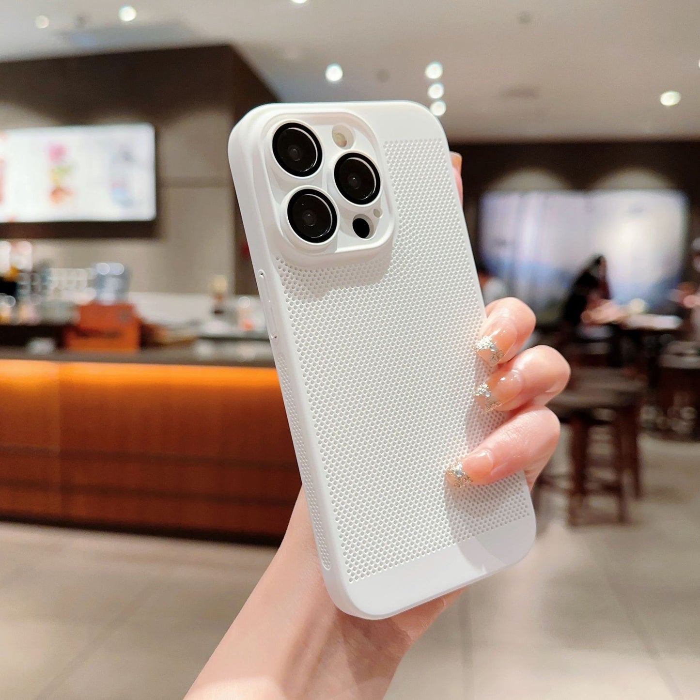 Ultra-thin Heat Dissipating Mesh Shell Phone Case