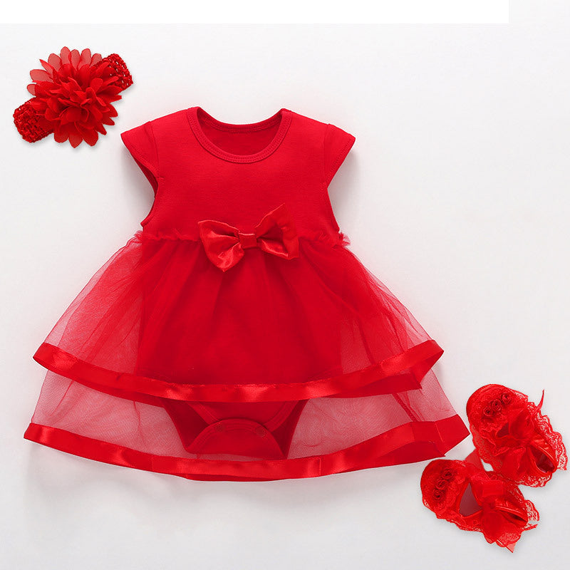 New Baby Girl Birthday Princess Dress - KuzuSHOP