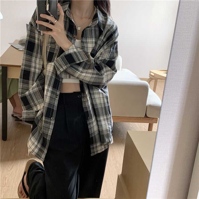 Women's Retro Loose Fashion Casual Top - KuzuSHOP