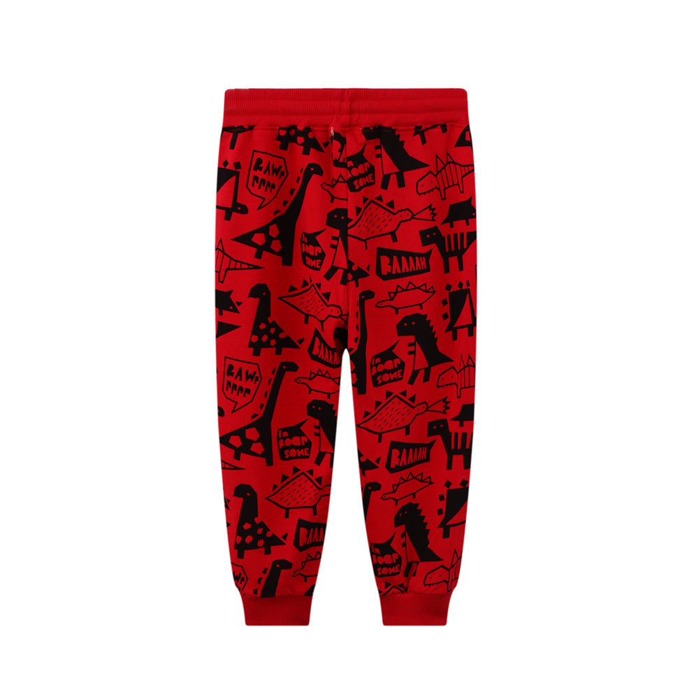 Fashionable Children Cartoon Hoodie Pants - KuzuSHOP