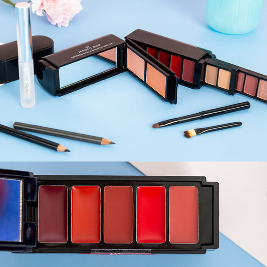 Beauty Kit Eye Shadow Blush Lipstick Kit - KuzuSHOP