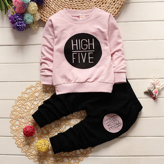 Children's Baby Girl Two-piece Suit - KuzuSHOP