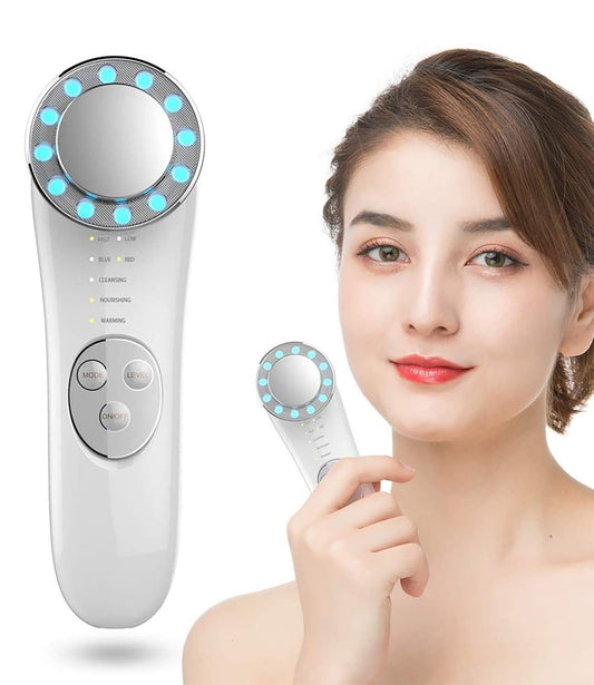 Facial Massager Skin Care Tools 7 In 1 Face Lifting Machine Galvanic Facial Machine Face Tightening Machine For Skin High Frequency Facial Machine - KuzuSHOP