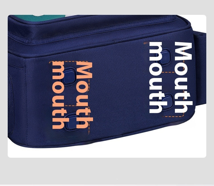 Primary School Student Schoolbag Waterproof Portable Burden Alleviation Backpack - KuzuSHOP