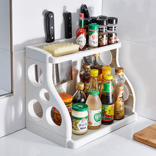 Kitchen Storage Shelving Kitchen Supplies Storage Artifact Multilayer - KuzuSHOP