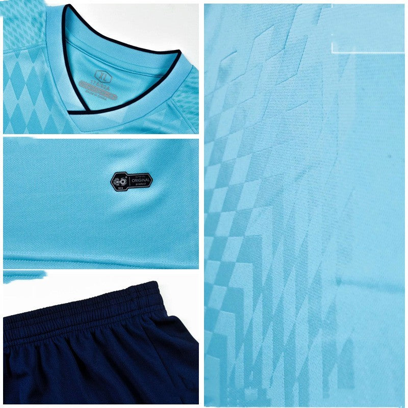 Football Suit Short Sleeve Sports - KuzuSHOP