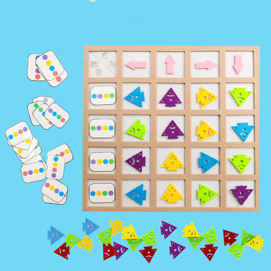 Kindergarten Regional Activities Small Fish Find Direction Cognition Education Toy - KuzuSHOP
