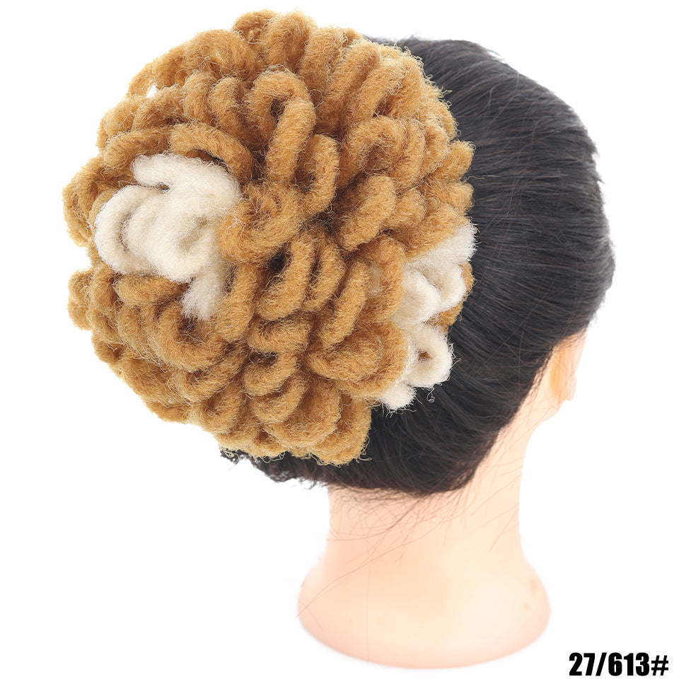 African Wig Bun Hair Bag Drawstring Dreadlocks Afro Hair Bag - KuzuSHOP