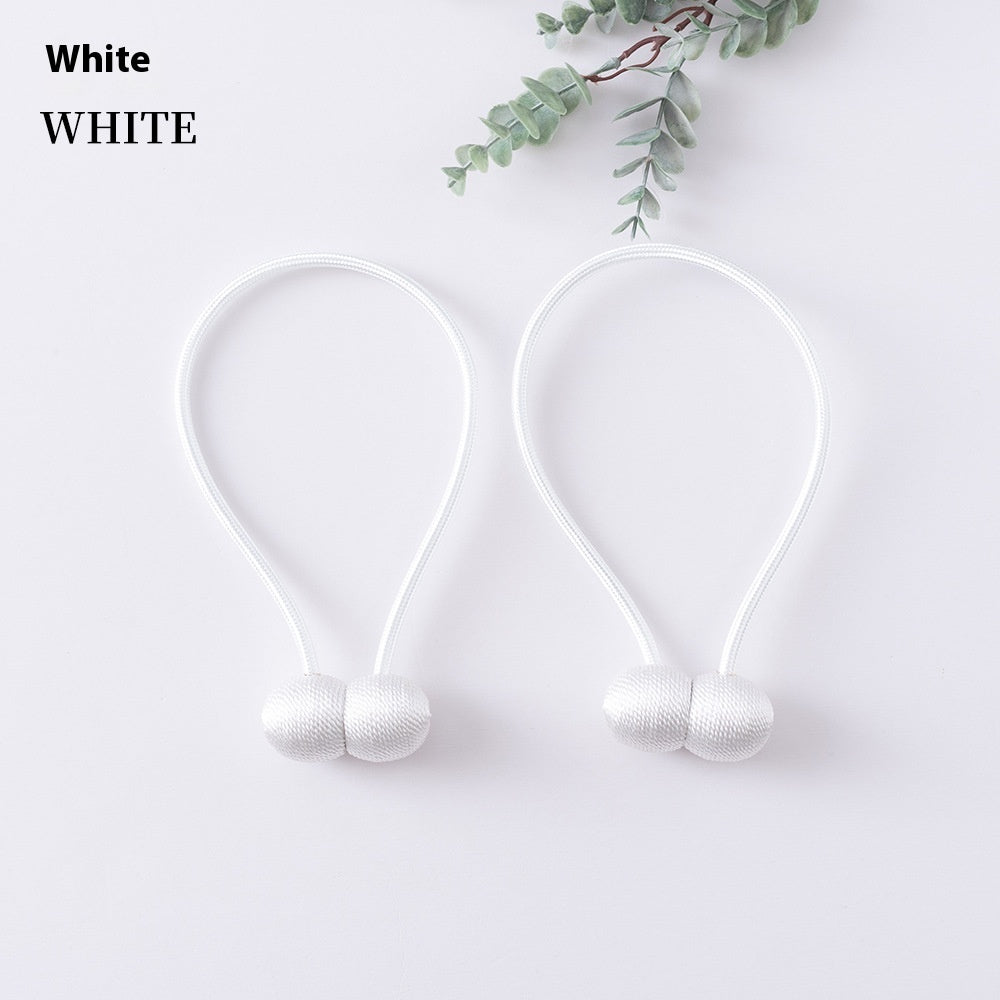 Ins Modern Simple Headset Oxford Curtain Bandage - KuzuSHOP