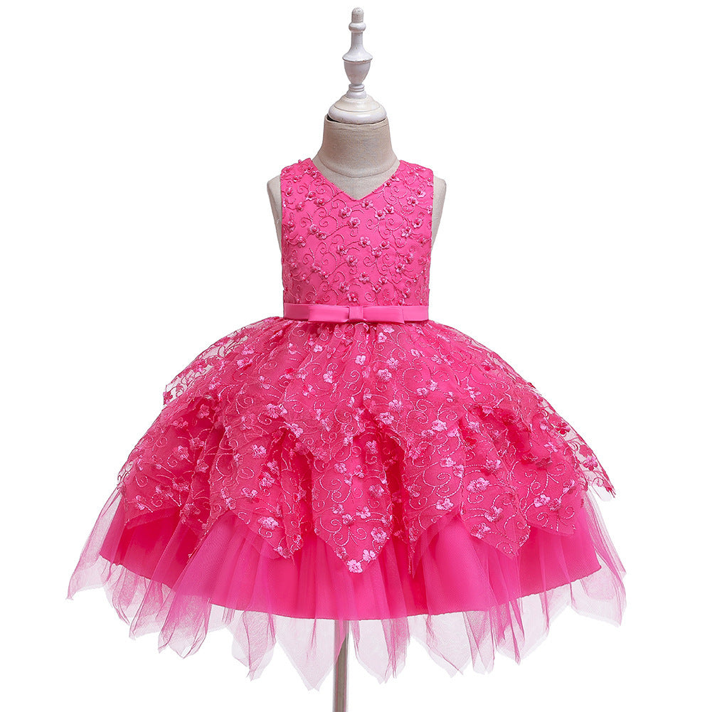 Clothing Baby Girls Middle And Small Children Kindergarten Dresses - KuzuSHOP