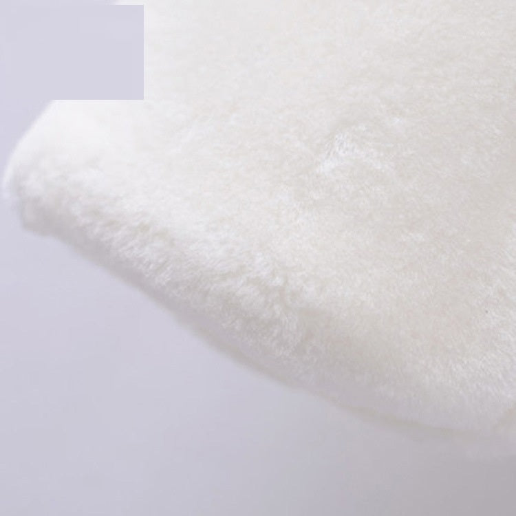 Autumn And Winter Plush Inverness Dresses Of Bride Fellow Kids Matching Performance Clothes Waistcoat - KuzuSHOP