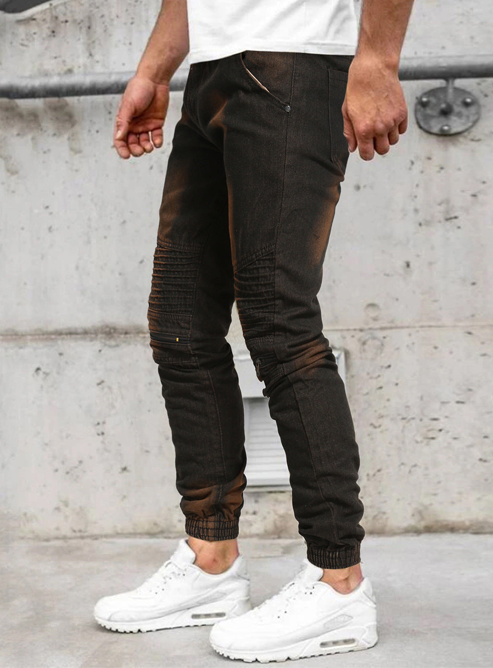 Spring Trend Denim Trousers Men - KuzuSHOP