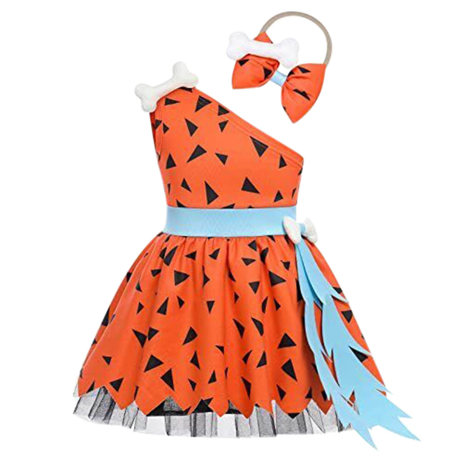 Girls Fashion Simple Halloween Mesh Costume Suit - KuzuSHOP