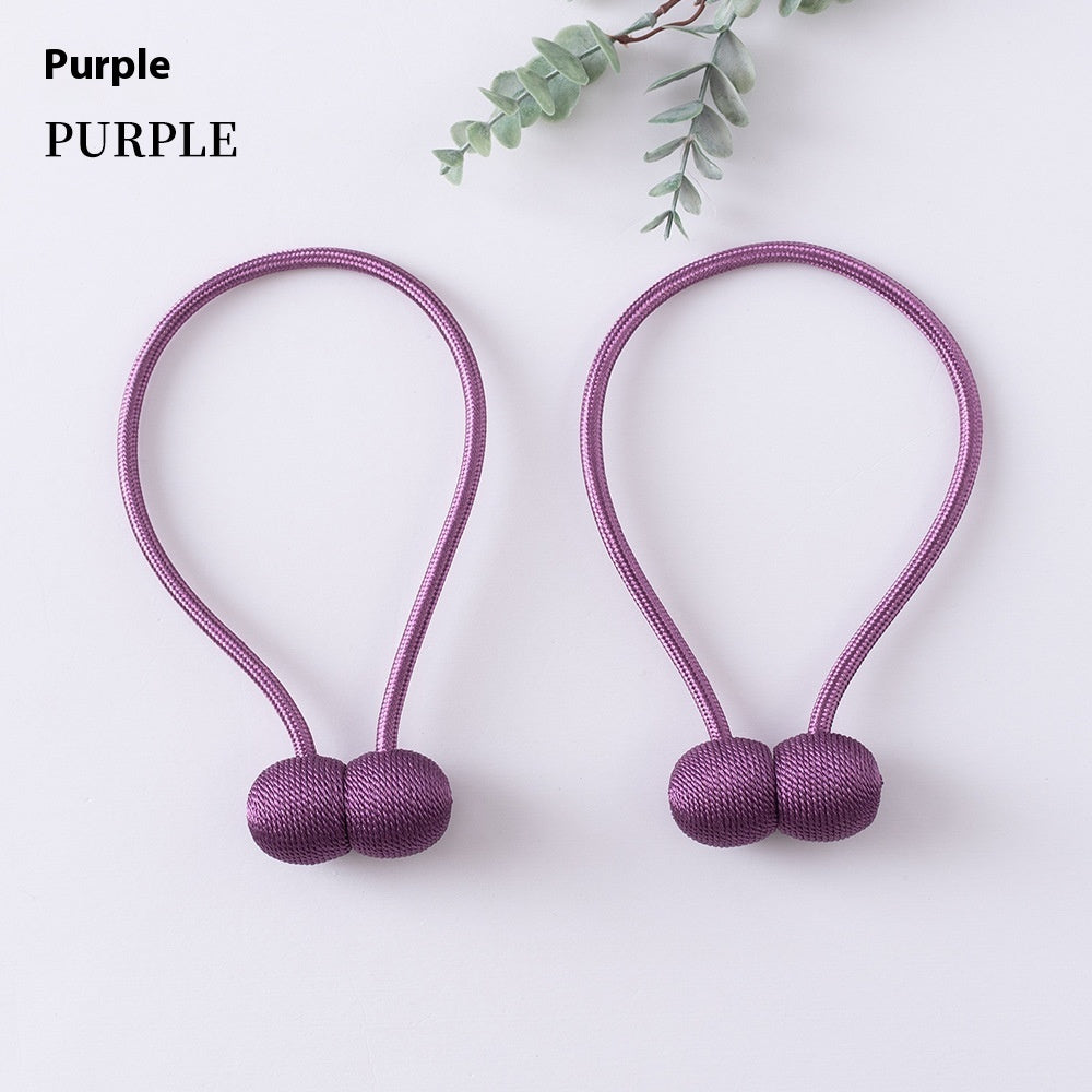 Ins Modern Simple Headset Oxford Curtain Bandage - KuzuSHOP