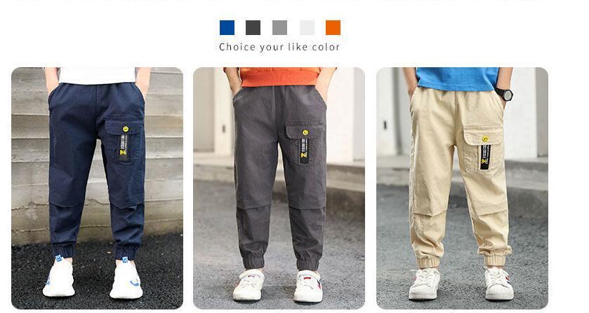Boys' Casual Pants Spring And Autumn Decoration Body - KuzuSHOP