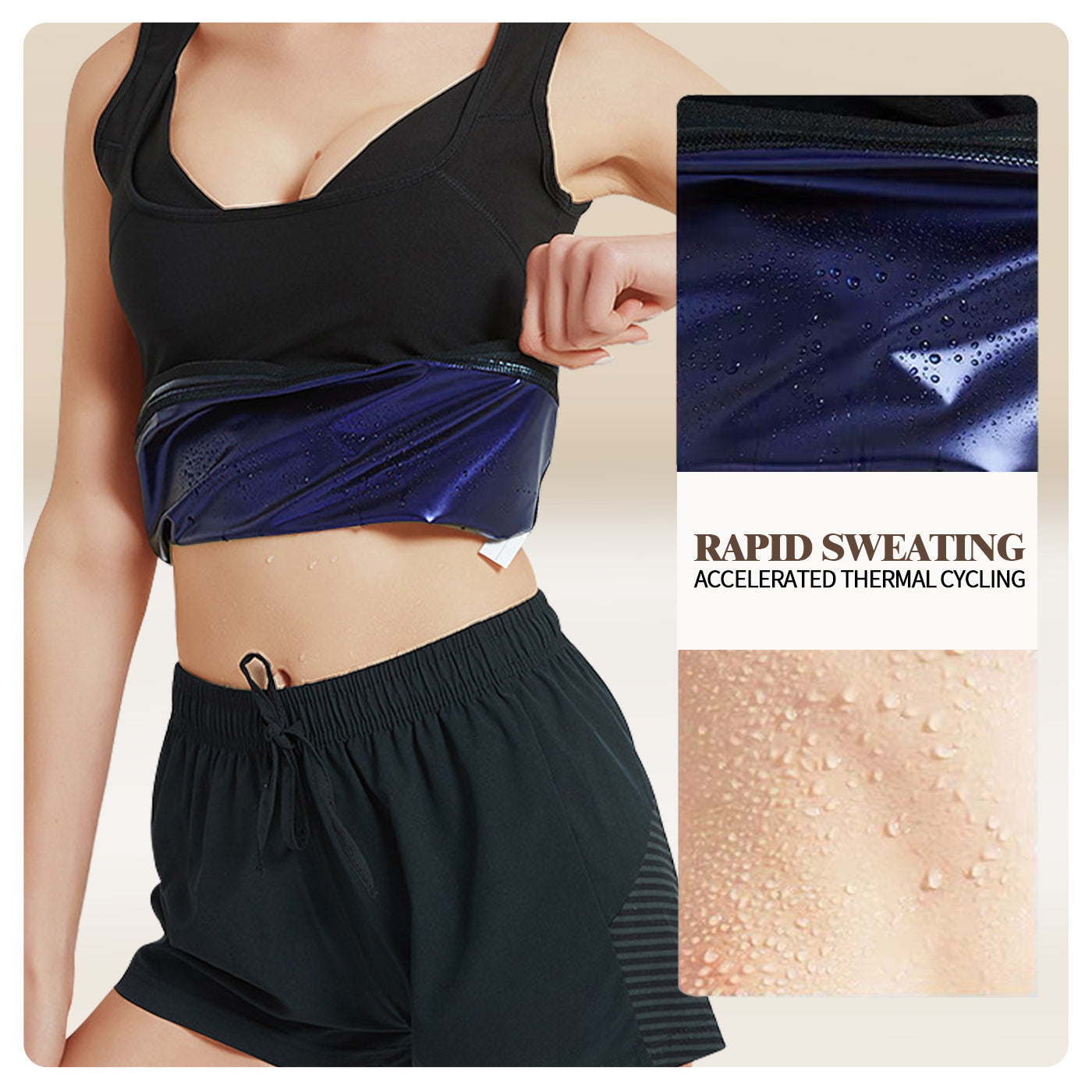 Women's Sweatshirt Yoga Running Exercise Shapewear - KuzuSHOP