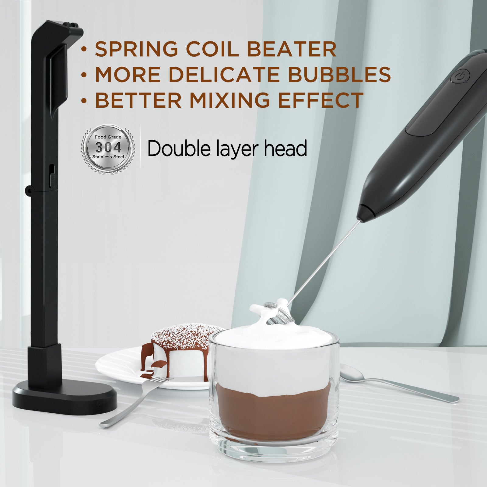 Automatic Home Foam Wireless Handheld Egg Beater - KuzuSHOP
