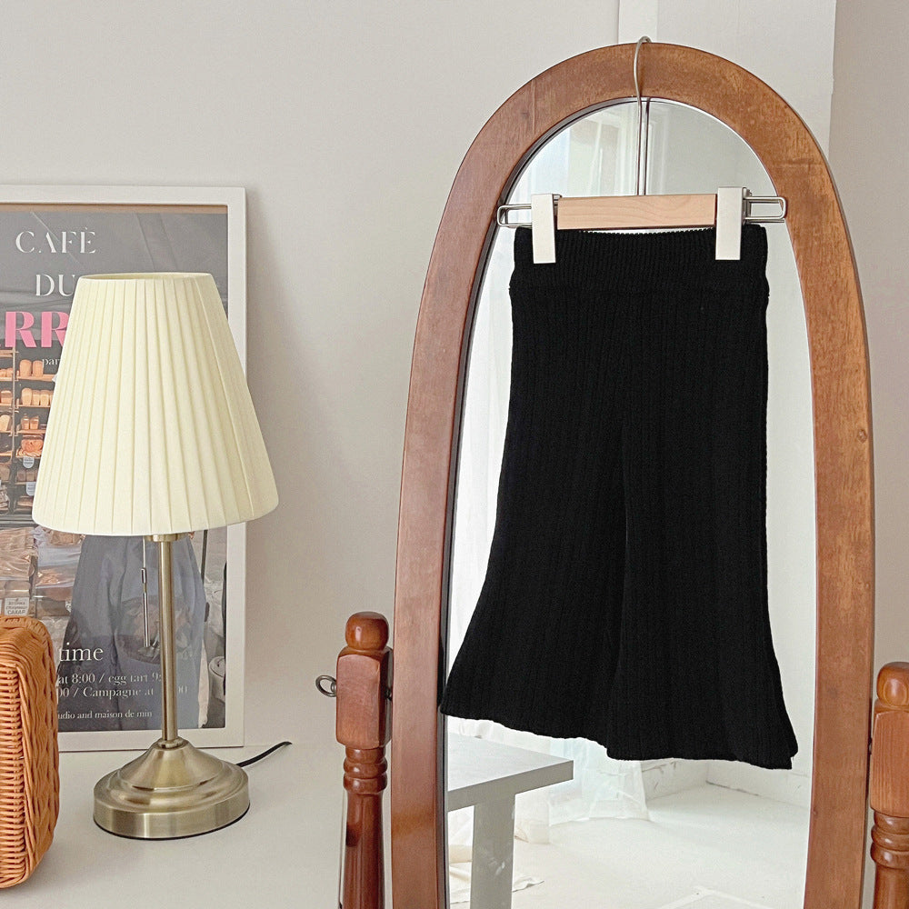 Girls' Coat Wool Bowknot Chanel Style Sweater Autumn And Winter Clothing - KuzuSHOP