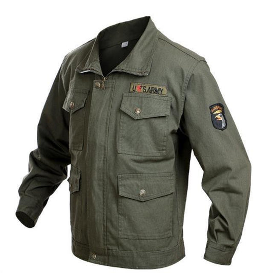 Work Clothes Men's Jacket Single Labor Protection Suit Spring And Autumn - KuzuSHOP