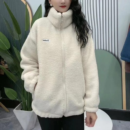 Women's Velvet Padded Thickened Coat - KuzuSHOP