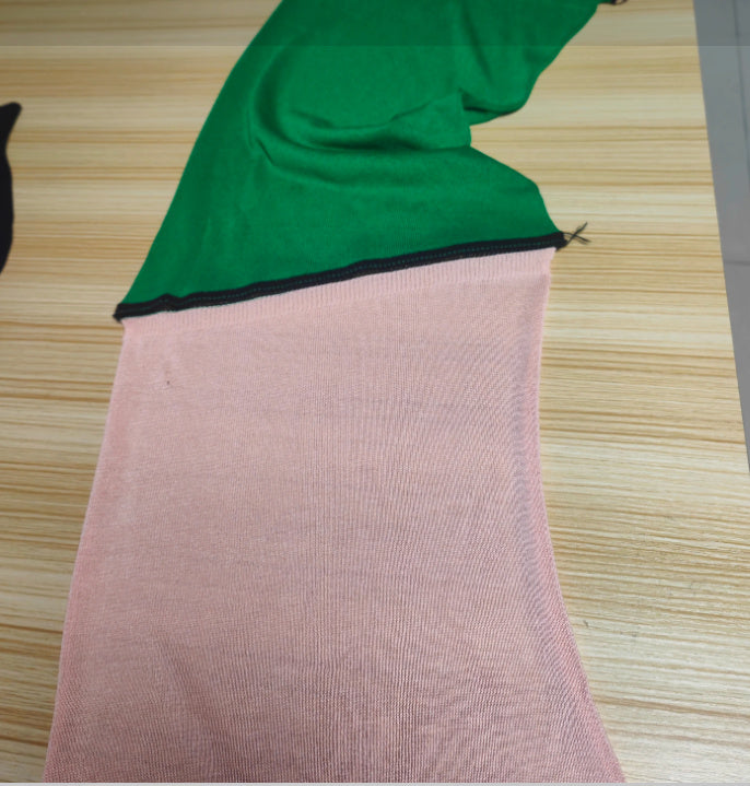2pcs Women's Knitting Suit Summer Loose Round Neck Split Vest Top And Shorts Beach Clothing