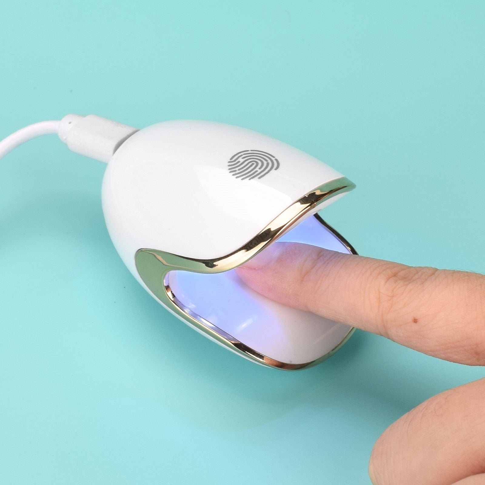 Single Finger 6W Household Portable Not Black Hand LED Small Mini Phototherapy Machine Hot Lamp - KuzuSHOP