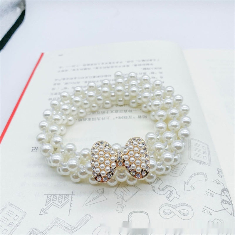 Fashion Jewelry Women's White Pearl Waist Chain Decoration - KuzuSHOP